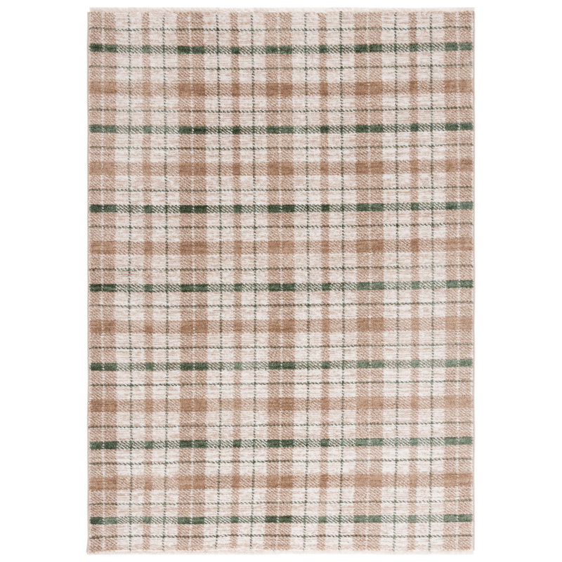 Tapis Gisette Oxford Plaids 300 Performance, Rectangle 8 pi x 10 pi