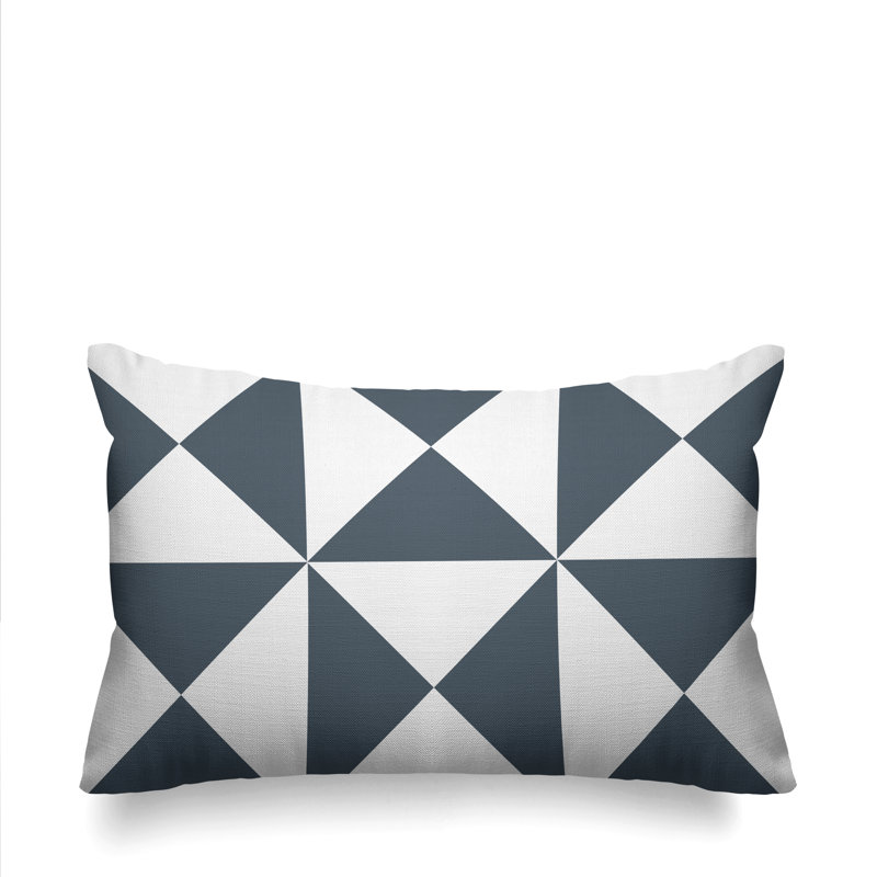 Coussin décoratif intérieur / extérieur Farrell, gris