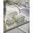 Entryway Velour Upholstered Bench