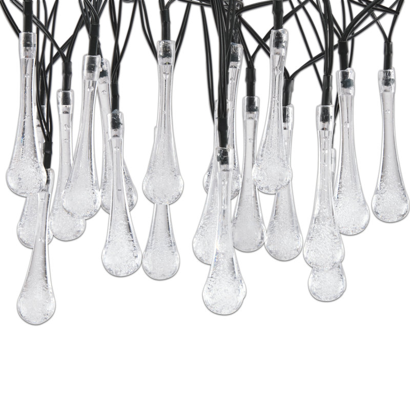 Vierra Outdoor 20 - Bulb 19'' Solar Powered Rope String Light