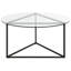 Table basse ronde de 35 po avec plateau en verre Jenson-1843768829