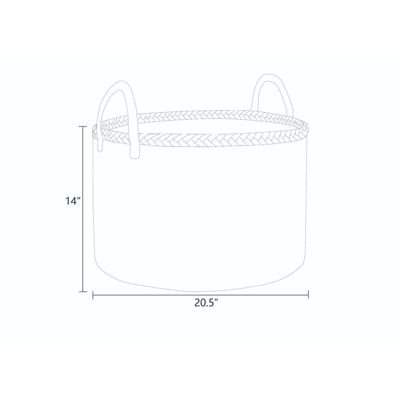 Fabric Laundry Hamper With Handles