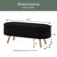 Banc de rangement avec repose-pieds ovale Luxury-373193990