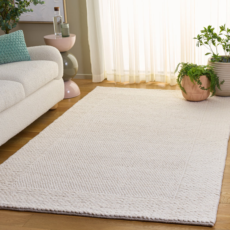 Tapis géométrique tissé à la main Natura 436 Performance, Rectangle 5 pi 0 po x 8 pi 0 po