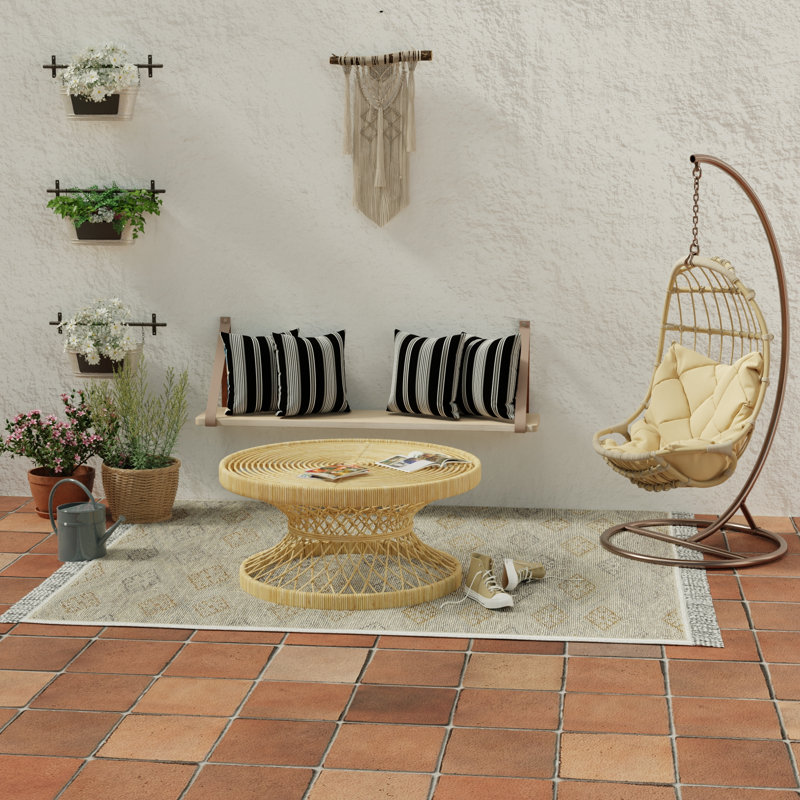 Sunbrella Outdoor Throw Pillow, Black/Gray/White/Striped