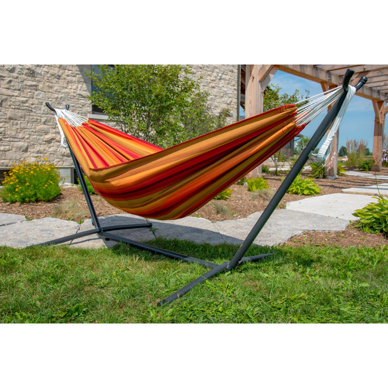 Tessa Double Hammock with Stand, Sunset