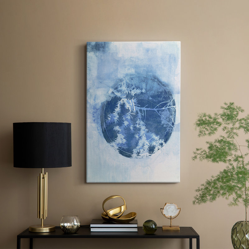 Ciel d'hiver - Cavas enveloppés de galerie, H 36 po x l 24 po