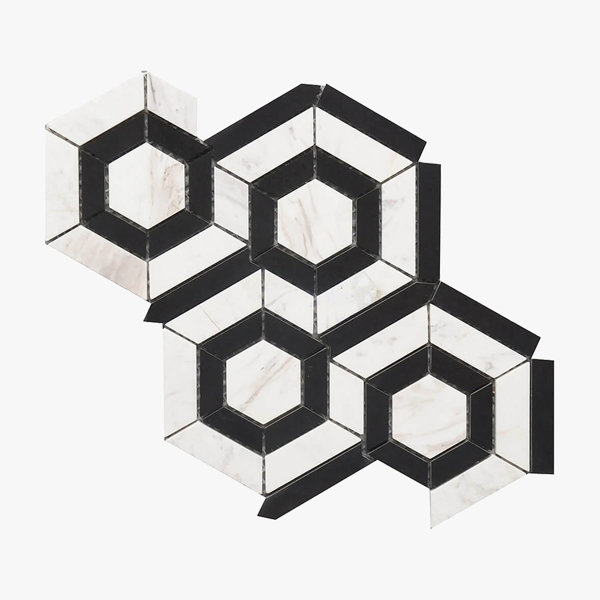 Rockart W x L Marble Tile Mosaic Sheet