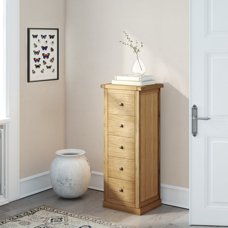45 cm W Chest of 5 Drawers