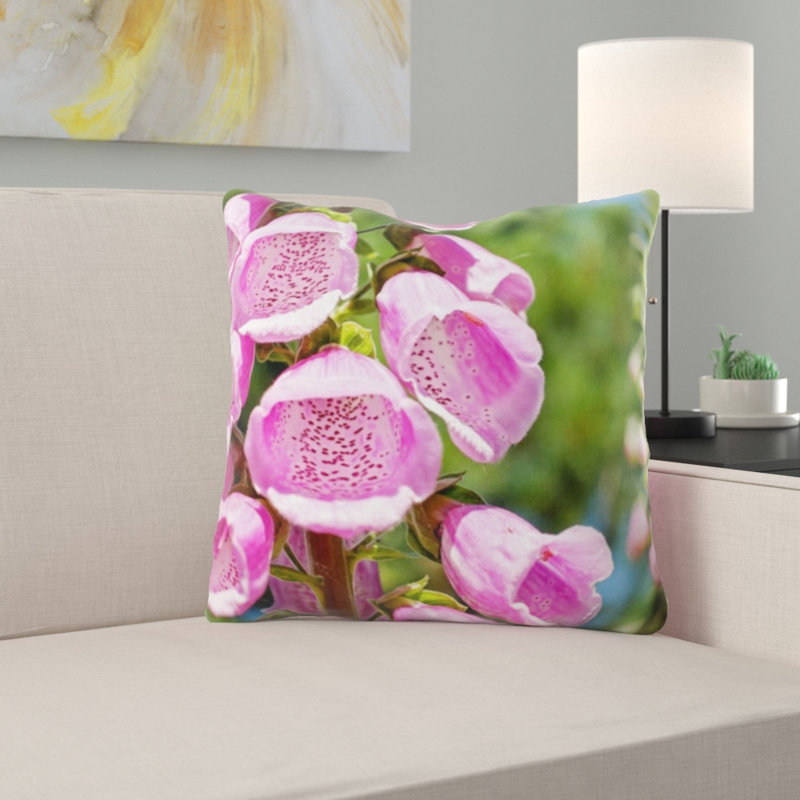 Microsuede Throw Pillow