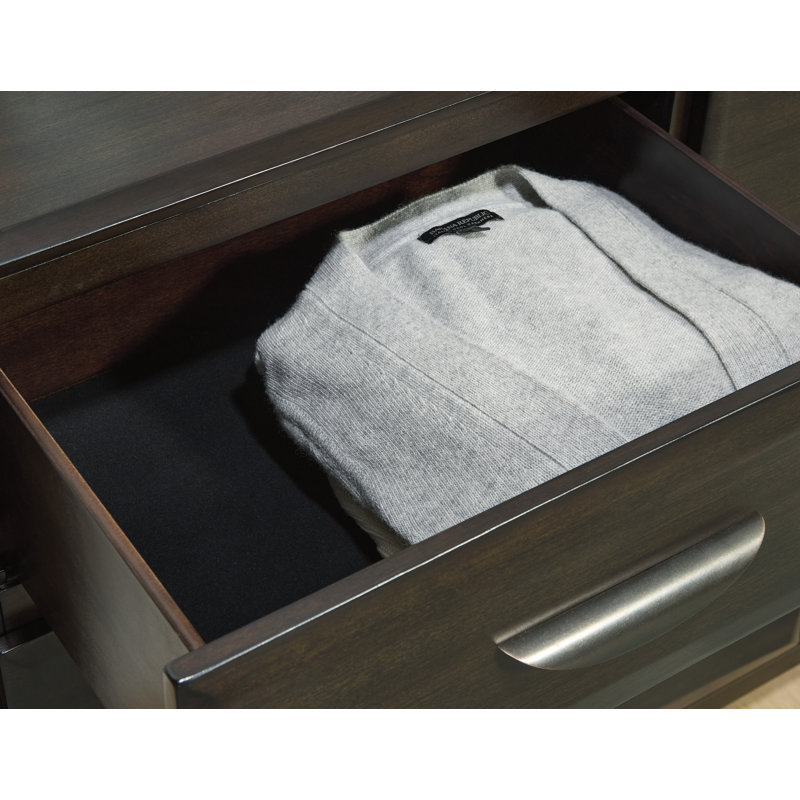 Commode Caitbrook, Marron foncé