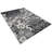 Tullos MACHINE MADE HEATSET POLYPROPYLENE AREA RUGS  - Rectangle Shape, Silver Color, Floral Modern Design, Machine Made Area Rugs for Living Room, Bed Room-26156970