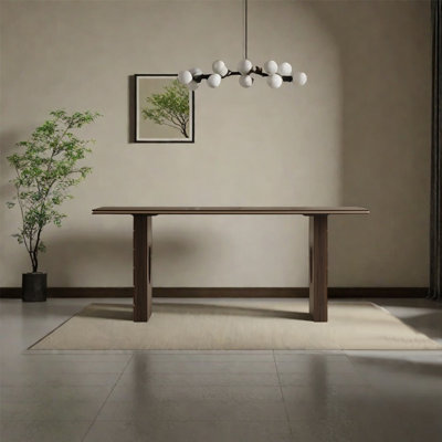 Retro light luxury dining table