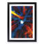Moon Through the Trees Abstract Art - Picture Frame Painting Print-55610257-55610262