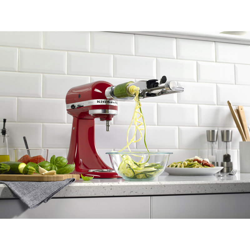 KitchenAid 7 Blade Spiralizer Plus with Peel Core and Slice - KSM2APC
