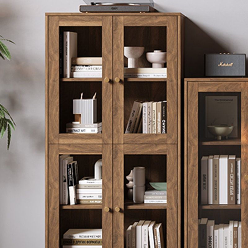 Bibliothèque populaire de style américain, H 55,91 po x l 23,62 po x P 13,78 po