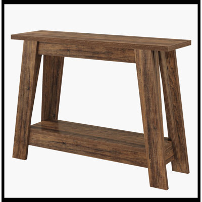 Console 41,3 ", canapé d'entrée à 2 niveaux avec rangement