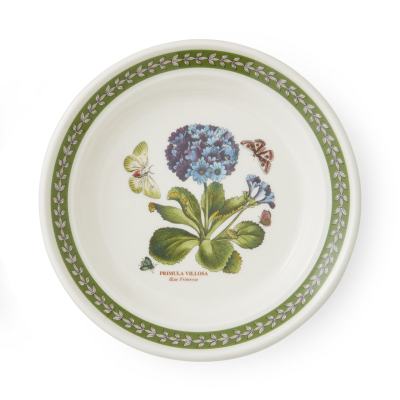 Botanic Garden Etchings, Set Of 6 Side Plates