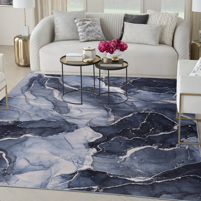 Jann Daydream Machine Washable Area Rug, Rectangle 9'2" x 12'