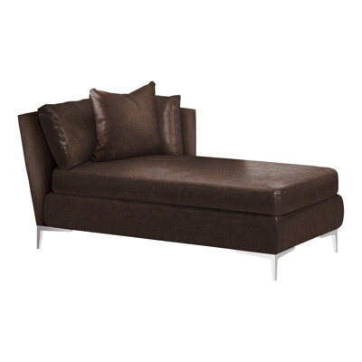 Chaise longue rembourrée Aiden