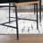 Tufted Upholstered Metal Dining Chairs-695779494