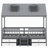 Twin Size Wood Bed House Bed Frame-1052840773