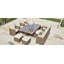 Ensemble repas 11 pièces avec coussins Theone-744192093