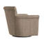 Fauteuil d'appoint pivotant en cuir Belmont-346162062