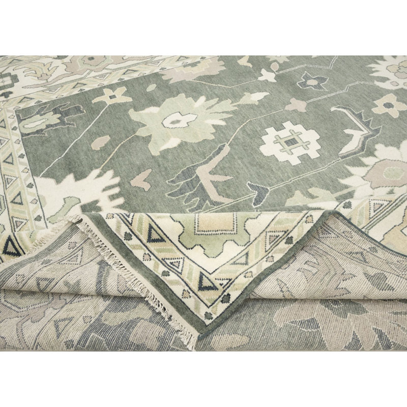 Tapis oriental Oushak Chobi Mute
