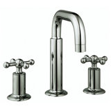 Widespread Bathroom Faucet with Drain