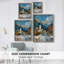LANDSCAPES Series CDII, reproduction encadrée - bois massif-1398125736