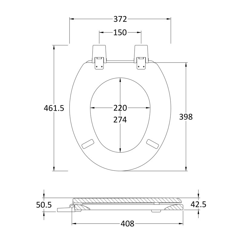 Toilet Seats Round Toilet Seat