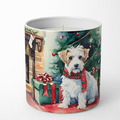 Tumbler Candle with Ceramic Holder