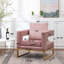 Fauteuil d'appoint rembourré Lenola-110220349