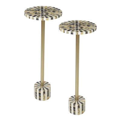 Minavere Grey Brindle Accent Table