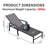 Outdoor Metal Chaise Lounge-862904277