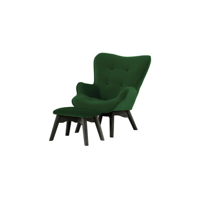 Batson Children's Armchair With Footstool