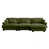 Velours vert olive est en rupture de stock