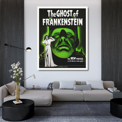 Red Barrel Studio® Hollywood Photo Archive Gallery Wrapped Canvas Art Titled: The Ghost of Frankenstein