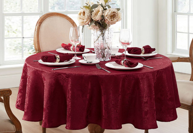 Round Tablecloths You'll Love