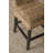 Felipe Wicker Counter Stool with Solid Wood Frame-1751310920