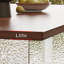 Grande table en chêne massif moderne et durable-1771542338