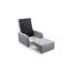 Hoggard Upholstered Accent Chair with Footstool-998480235