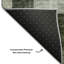 Tapis géométrique de qualité supérieure lavable à la machine Dilorenzo AMF1117-1612308407