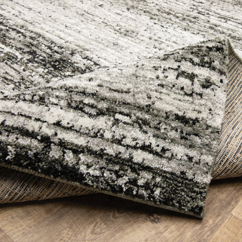 Abstract Indoor Rug, Rectangle 7'10" x 10'10"