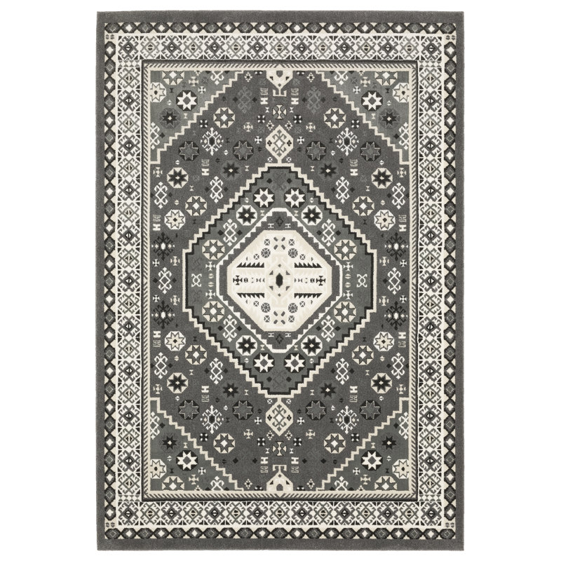 Arata Oriental Indoor Rug, Rectangle 9'10" x 12'10"