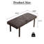 Banc moderne de 43,3 pouces en tissu doux de qualité supérieure avec revêtement et pieds en métal-1001507904
