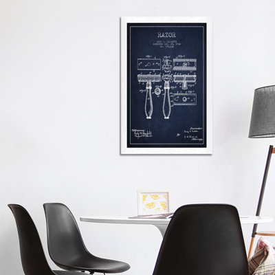 Razor by Aged Pixel - Print on Canvas