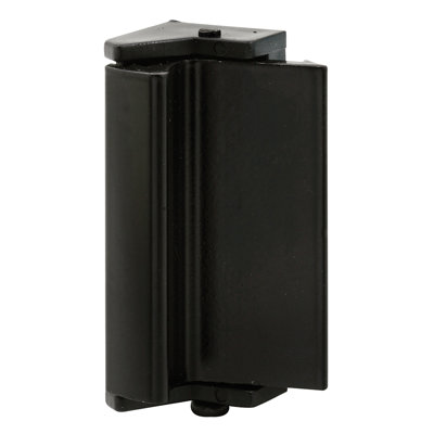 Prime-Line Black Plastic, Sliding Window Latch and Pull (Single Pack)