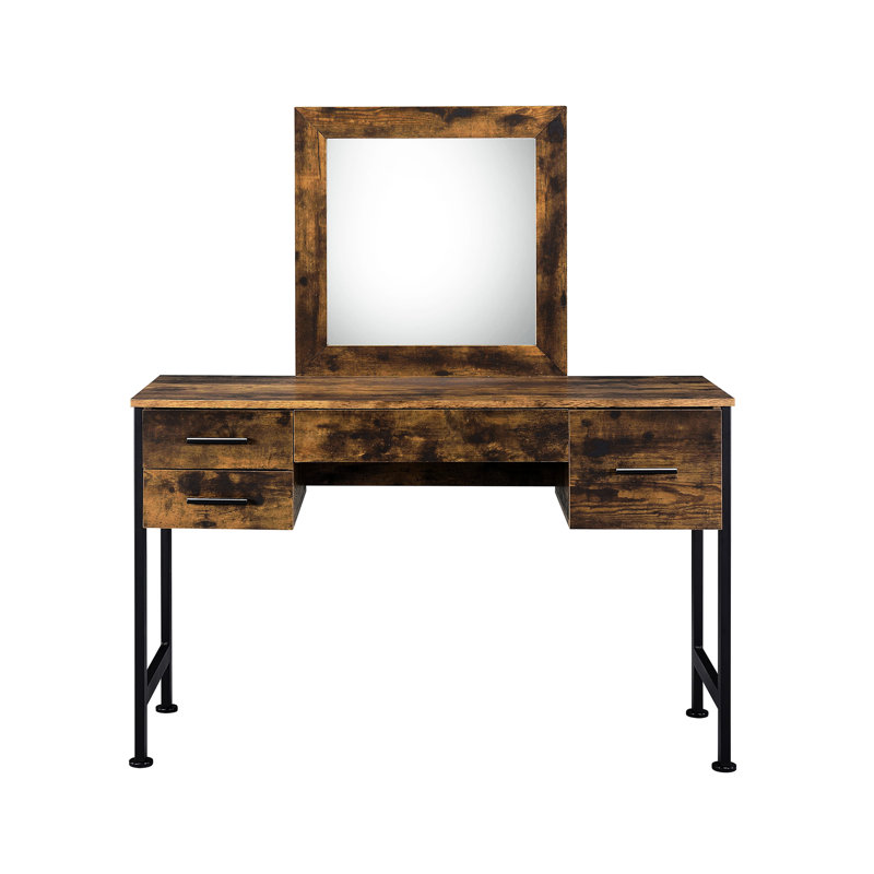 Ensemble de meuble-lavabo 4 tiroirs avec miroir